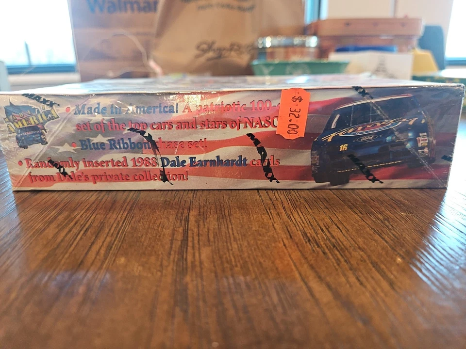 1996 Maxx Racing Made In America Factory Sealed Box 36 Packs - Earnhardt Auto? - Image 3 of 3
