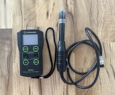 Milwaukee MW802 3-in-1 pH/EC/TDS Meter w/ Calibration & Cleaning Solutions