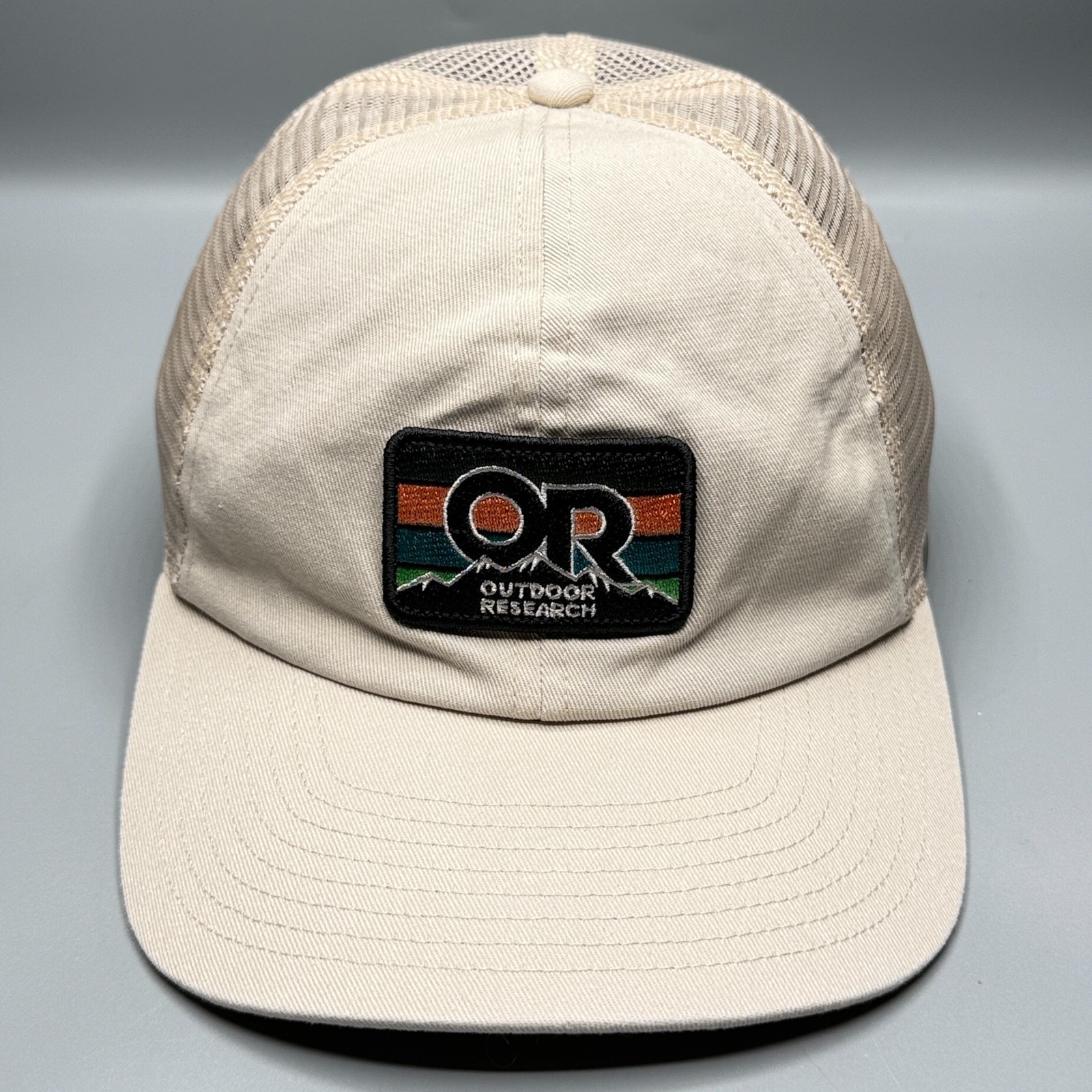 Outdoor Research Hat Beige/Cream OR Mountain Patch Snapback 