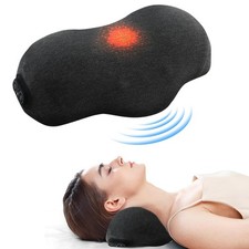 Electric Massager Cervical Pillow Hot Compress Vibration Massage Neck Traction