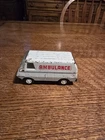 Vintage TONKA White Ambulance Mini Diecast  PRESSED STEEL! M1B