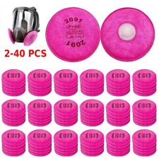 40PCS 2091 P100 Replacement Particulate Filter Respirator for6000 6200 6800 7000