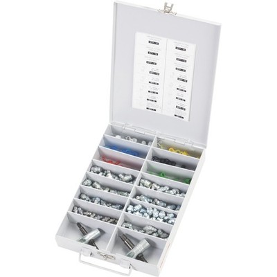 Roughneck Grease Fitting Kit, SAE, 194-Pc.