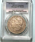 PCGS 1878 CC MORGAN DOLLAR VF  DETAILS