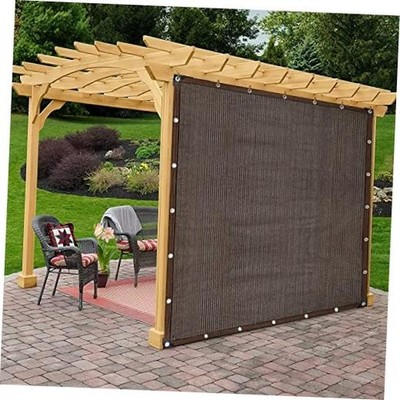 Fence Privacy Screen Balcony Sun Shade Cloth 6'6''x9'9'' 80% Shade Fabric