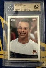 Topps 2009-10 Stephen Curry Rookie Card #321 Warriors BGS Graded 9.5. rookie card picture