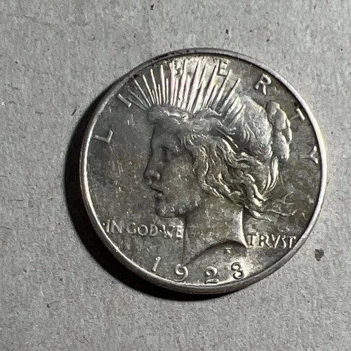 1923 Peace Dollar $1 Silver Coin Circulated Business Strike 0.9 Fineness
