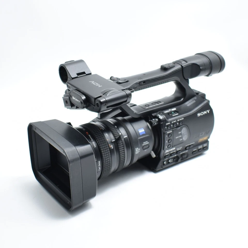 Sony HVR-Z7J HDV Professional Camcorder Interchangeable Lens 1080i Japan Tested - Image 2 of 4
