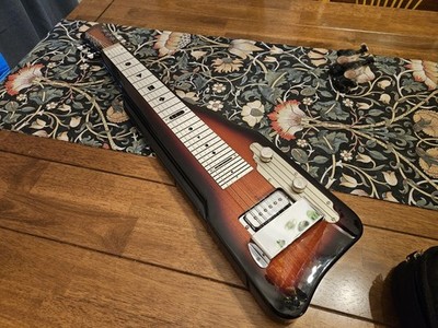 Gretsch G5700 Electromatic Lap Steel 6-String Electric Guitar Tobacco w/ Gig Bag