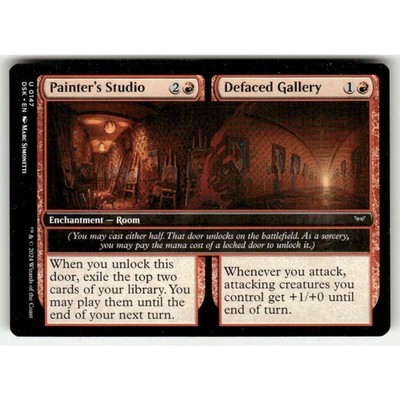 MTG Duskmourn: House of Horror Painter's Studio / Defaced Gallery 0147 Regular N