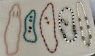 Vintage Costume Jewelry Necklace and Earring Lot