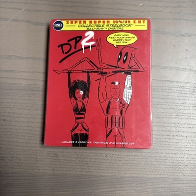 Deadpool 2 Super Duper Cut Bluray Steelbook w/ Slipcover Tested