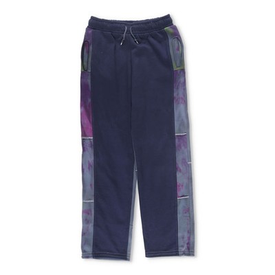 STUSSY Herren Fleckeinsatz Jogginghose schwarz Multi Logo Kordelzug Regular M UVP322