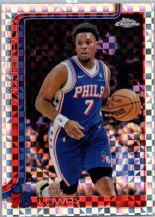 2025-26 Topps Chrome #152 Kyle Lowry X-Fractor