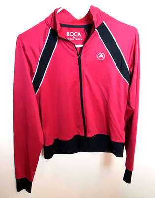 BOCA For Boston Proper Performance Sports Active Jacket full zip ~ Pink Size XS