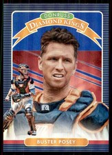 2020 Donruss Holo Blue Buster Posey Dk #2