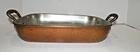 RUFFONI HAMMERED COPPER RECTANGULAR HANDLED BAKING PAN 12" LONG