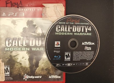 Sony PlayStation 3 PS3 | Call of Duty 4 Modern Warfare Works FAST SHIPPING