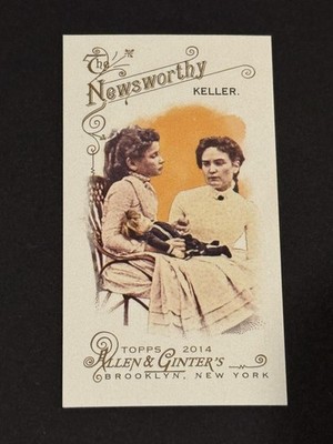 2014 Topps Allen & Ginter #243 Helen Keller Mini