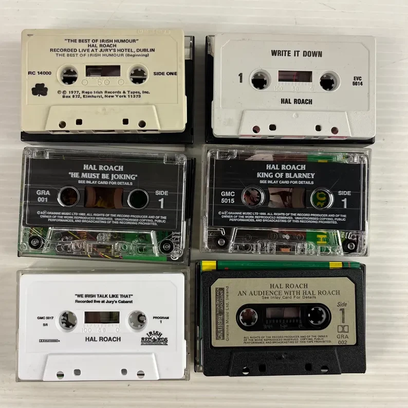 Hal Roach - 6 Cassette Collection - Irish Comedian Comedy - Image 3 of 4