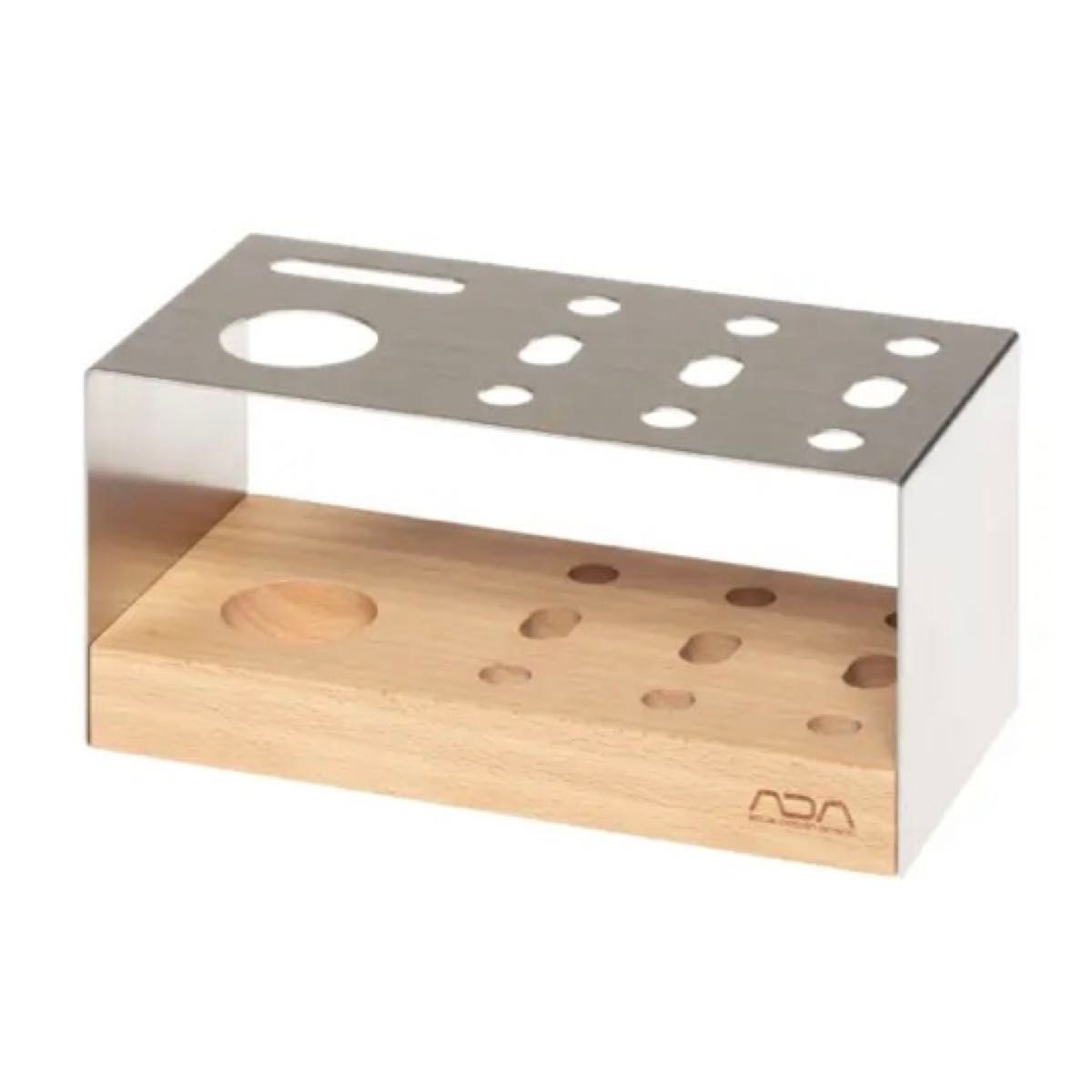 ADA LAB Aqua Design Amano Metal Wood Tool Stand Unused With Box