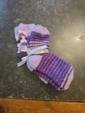 2 Pair Cozy 7-9 Size Socks--NWOT