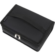 FlowFly Small Insulated Lunch box Portable Soft Bag Mini Cooler Small, Black