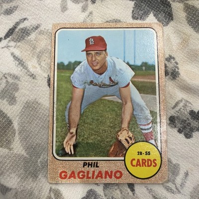 1968 Topps #479 Phil Gagliano Shipping $ 1.32 + Free  Card Of Equal  Value
