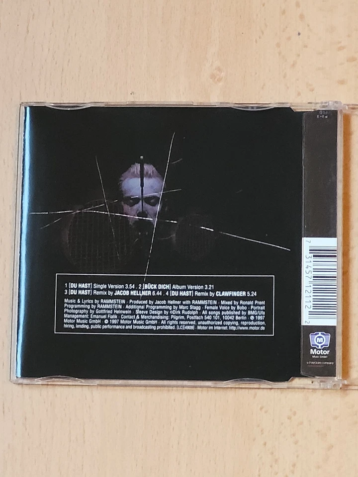 Rammstein - Du Hast  (neuwertig) - Bild 2 von 2