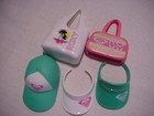 Barbie DOLL Roxy Dress/Swimsuit/Skirt/Tops/ Shorts/Cap/Hello Kitty/ACESSORIES — photo 4