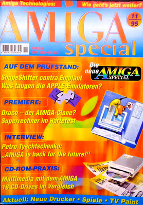 AMIGA SPECIAL 11/95  (MEDIA - MAGAZIN) #3DE