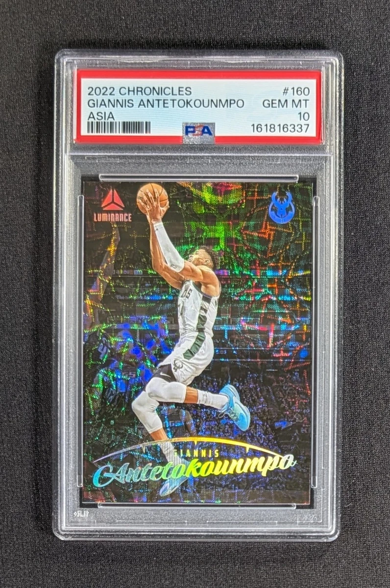Giannis Antetokounmpo 10 Graded Basketball Original Sports Trading