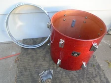 VINTAGE 1982 TAMA SUPERSTAR X-TRAS SERIES 12x13 DEEP TOM CHERRY WINE-VG!