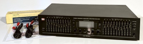 🔥【PRO SERVICED】BSR EQ-3000 Stereo Graphic Equalizer/Analyzer w Mic!💥GUARANTY