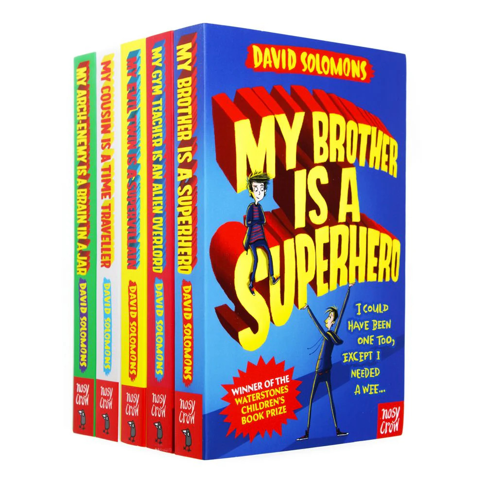 David Solomons Unisex My Brother Is A Superhero 5 Books Collection Set By - Fiction - Paperback - Image 2