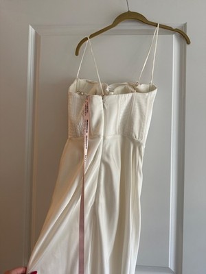 charmaine ivory corset maxi dress Charmaine Ivory Corset Maxi Dress