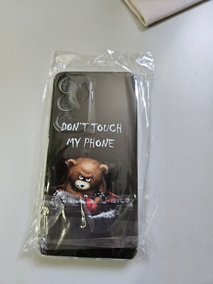 SilikonCase Galaxy S23 Don´t touch my Phone Bär OVP K E I N Flipcase
