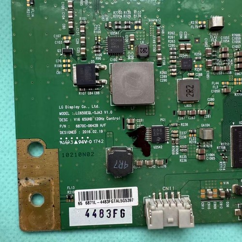 LG 65 INCH T-CON BOARD 6870C-0642B 6871L-4483F - Picture 2 of 2