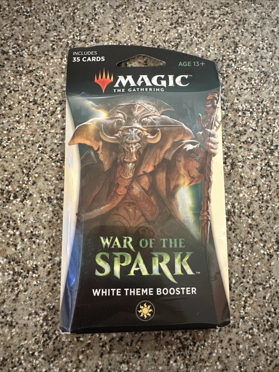 MTG War of the Spark Theme Booster WHITE Factory Sealed ENGLISH