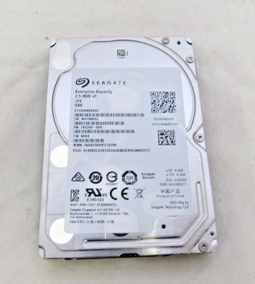 Seagate Enterprise ST1000NX0453 1TB 7200RPM 12 Gb s 2.5