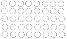 Enginetech M37408 | Premium Piston Rings for 04-10 Ford 6.0L/365 V8 Powerstroke