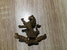 CAP BADGE ANGLAIS. BRITISH ARMY.  7 DRAGOONS GUARDS