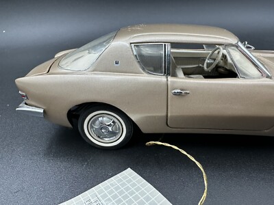 1963 Studebaker Avanti Franklin Mint 1/24 Scale Diecast Car | eBay