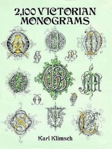 Karl Klimsch 2100 Victorian Monograms (Tascabile)