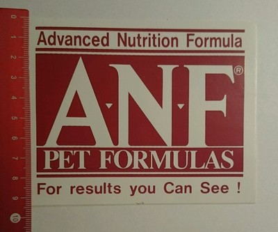 Aufkleber/Sticker: ANF pet formulas advanced nutrition formula (12071631)