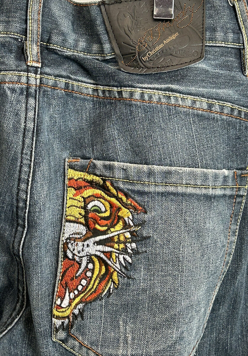 Ed Hardy By Christian Audigier Jean Men's Pants. Waist 39