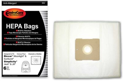 EnviroCare Replacement Designed To Fit Riccar Moonlight & Sunburst Canister H...