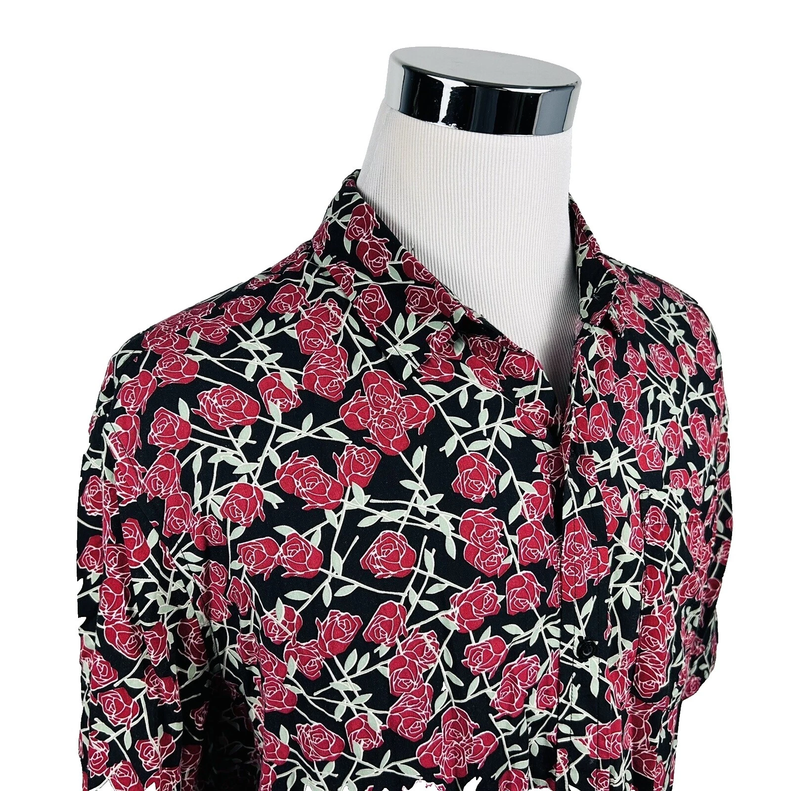 Tamaño Regular LuLaRoe Talla L informal con Botones camisas para hombres