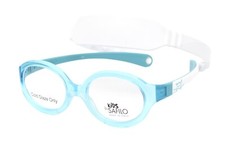 Kids By Safilo SA0001 I75 Blue White Baby Toddler Eyeglasses 36-14-100 W/Strap