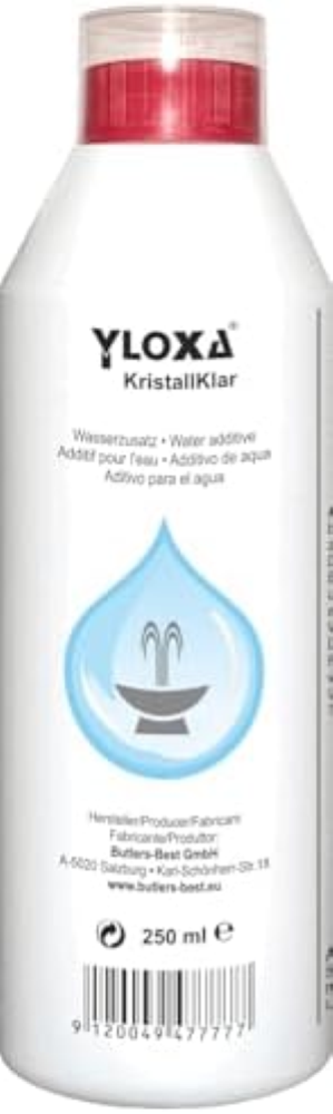 Butlers-Best Yloxa KristallKlar - additivo concentrato per fontane, pareti e col
